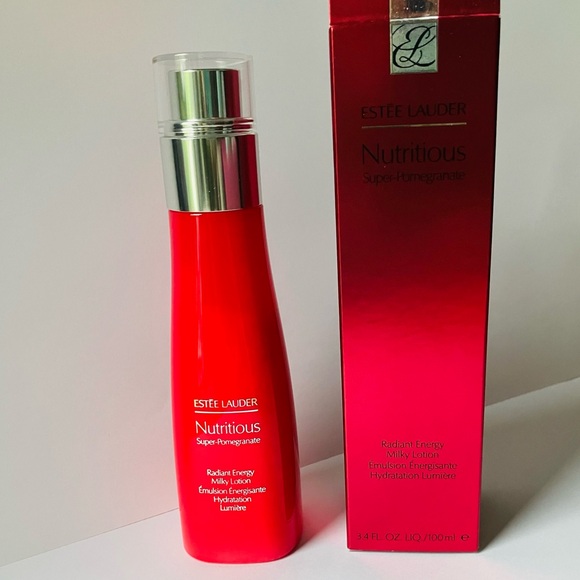 Estee Lauder nutritious super pomegranate radiant energy lotion full size new